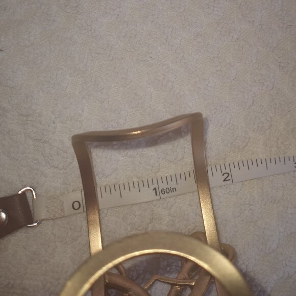 Pink and gold stylish cuff bracelet - Picture 10 of 12